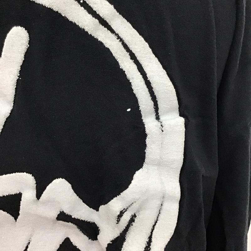 カクタスジャック Cactus Jack Tシャツ 長袖 ロンT クルーネック バックプリント FRAGMENT DESIGN XXL プリント 黒 / ブラック /  メンズ USED 古着 中古 10124964