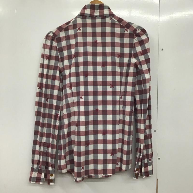 ヴィヴィアン ウエストウッド レッドレーベル Vivienne Westwood red label シャツ、ブラウス 長袖 長袖シャツ チェックシャツ カラーシャツ 3 チェック マルチカラー / マルチカラー /  レディース USED 古着 中古 10142480
