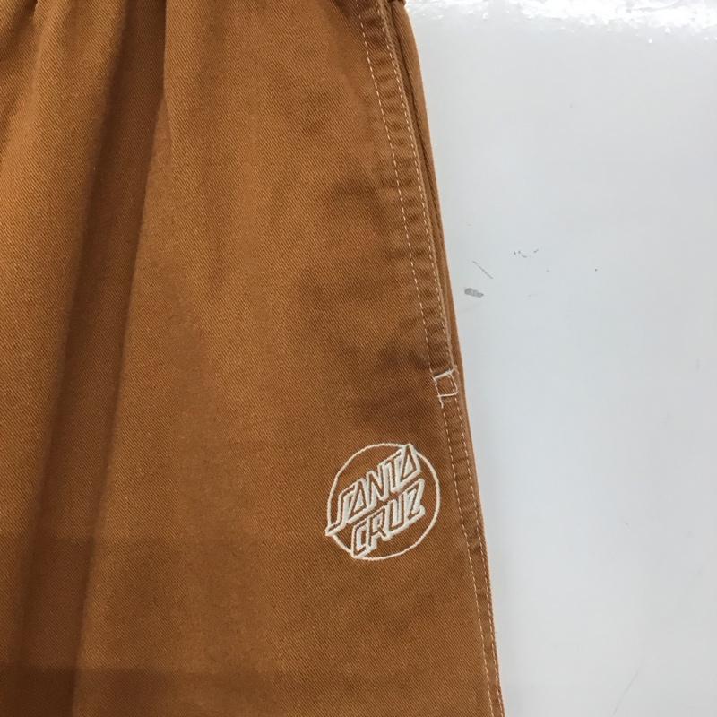 サンタクルーズ SANTA CRUZ パンツ ワークパンツ、ペインターパンツ ワークパンツ ワイドパンツ カジュアルパンツ M 無地 茶 / ブラウン /  メンズ USED 古着 中古 10136736