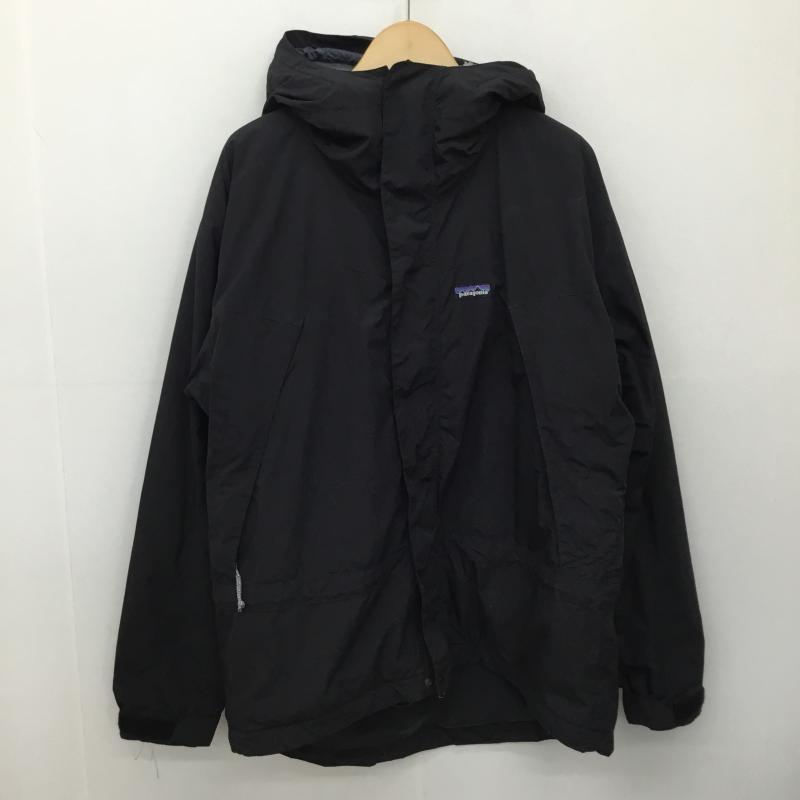 パタゴニア patagonia ジャケット、上着 ジャンパー、ブルゾン インファーノジャケット M ロゴ、文字 黒 / ブラック /  メンズ USED 古着 中古 10137708