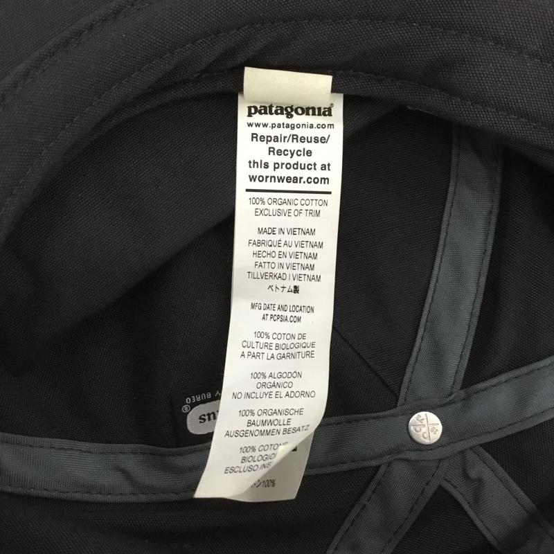 パタゴニア patagonia 帽子 キャップ STY38278SP24 波タグ ONE SIZE ロゴ、文字 チャコールグレー / チャコールグレー /  メンズ USED 古着 中古 10151050