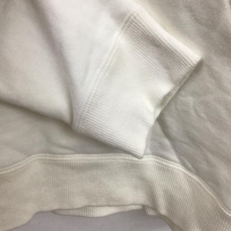 アニエス・ベー agnes b. パーカー 長袖 ex92scf0 agnes b. × ADAM ET ROPE M ロゴ、文字 X 無地 白 / ホワイト /  レディース USED 古着 中古 10147840