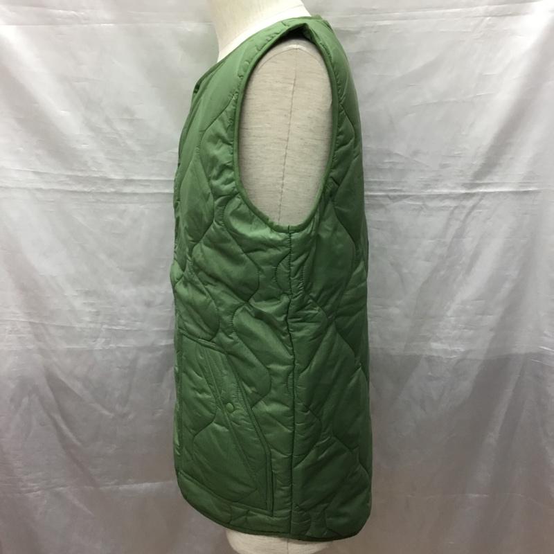 チャンピオン Champion ベスト ベスト C3-U603 WAVE QUILTING VEST キルティングベスト タグ付き XL 無地 カーキ / カーキ /  メンズ USED 古着 中古 10121234