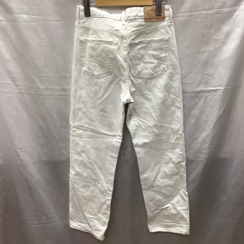 ザラ ZARA パンツ デニム、ジーンズ 6840 052 250 ホワイトデニム 無地 白 / ホワイト /  レディース USED 古着 中古 10123506