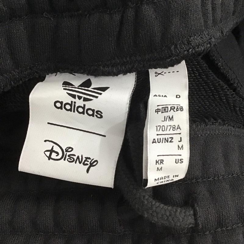 アディダス adidas パンツ ショートパンツ gp6479 ディズニースウェットショーツ ハーフパンツ M ロゴ、文字 黒 / ブラック /  メンズ USED 古着 中古 10139779