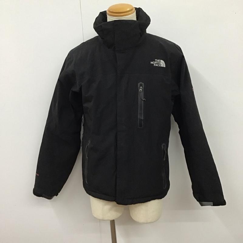 ザノースフェイス THE NORTH FACE ジャケット、上着 ジャケット、ブレザー ジップアップジャケット ジャンパー ジャケット カジュアルジャケット アウター ロゴ、文字 黒 / ブラック /  メンズ USED 古着 中古 10123891