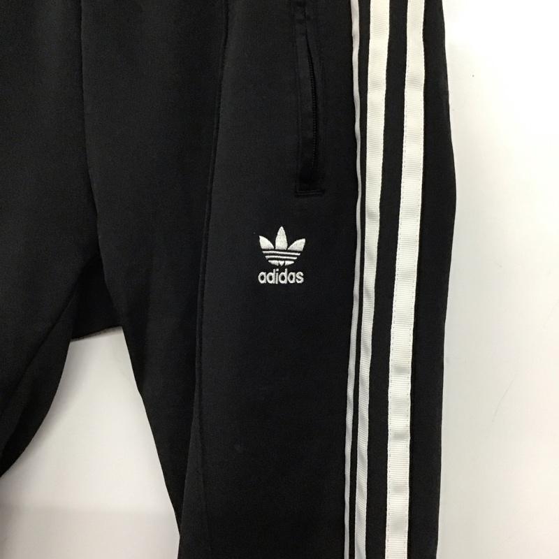 アディダス adidas ボトムス ボトムス FM3323 Originals Super Gril TRACK トラックパンツ XS ロゴ、文字 黒 / ブラック /  レディース USED 古着 中古 10141275