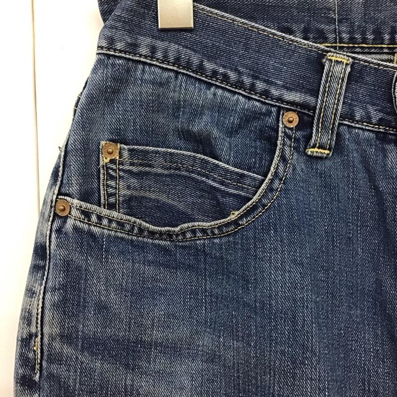 ハリウッドランチマーケット HRMARKET パンツ デニム、ジーンズ デニムパンツ スリムパンツ ストレッチパンツ ジーンズ 29インチ 無地 インディゴ / インディゴ /  メンズ USED 古着 中古 10109941