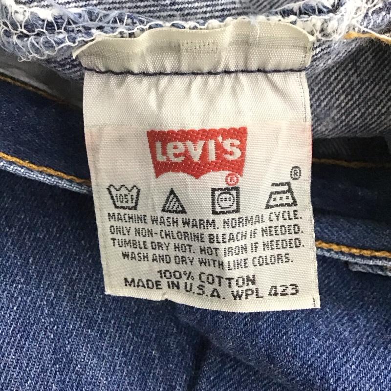 リーバイストラウスアンドコー Levi Strauss & co. パンツ デニム、ジーンズ デニムパンツ ワイドパンツ カジュアルパンツ 31インチ 無地 インディゴ / インディゴ /  メンズ USED 古着 中古 10145246