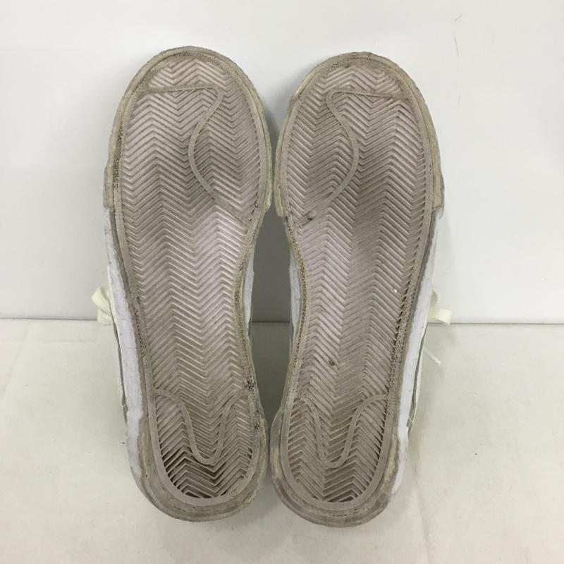 ナイキ NIKE スニーカー スニーカー DM6443-100 BLAZER LOW SACAI 24cm 24.0cm ロゴ、文字 白 / ホワイト /  レディース USED 古着 中古 10140024