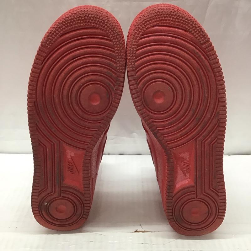 ナイキ NIKE スニーカー スニーカー 808788-981 AIR FORCE 1 28cm 28.0cm ロゴ、文字 赤 / レッド /  メンズ USED 古着 中古 10112174