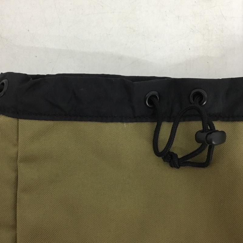 ケルティ KELTY ショルダーバッグ ショルダーバッグ キンチャク ショルダー 巾着 ロゴ、文字 ベージュ / ベージュ / X 黒 / ブラック /  メンズ USED 古着 中古 10148455