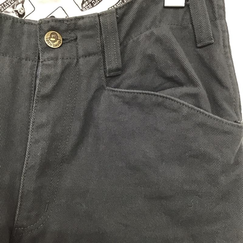 ベンデイビス BEN DAVIS パンツ ワークパンツ、ペインターパンツ ワークパンツ ワイドパンツ カジュアルパンツ 30インチ ロゴ、文字 ダークグレー / ダークグレー /  メンズ USED 古着 中古 10148150