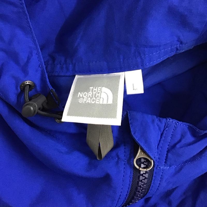 ザノースフェイス THE NORTH FACE ジャケット、上着 ジャンパー、ブルゾン NPW21430 アウトドア ナイロン コンパクト ジャケット L ロゴ、文字 青 / ブルー /  レディース USED 古着 中古 10128358