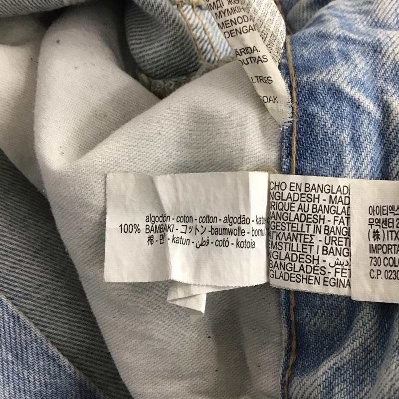 ザラ ZARA パンツ ショートパンツ デニムパンツ ハーフパンツ ショートパンツ 42 無地 インディゴ / インディゴ /  メンズ USED 古着 中古 10146200