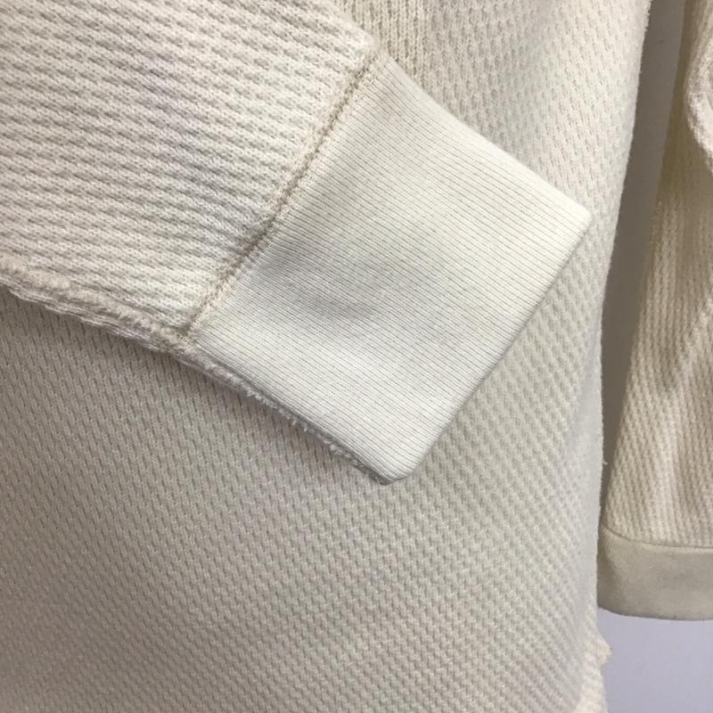 ザリアルマッコイズ THE REAL McCOY S カットソー 長袖 長袖カットソー クルーネックカットソー ロングスリーブカットソー L 無地 ベージュ / ベージュ /  メンズ USED 古着 中古 10115381