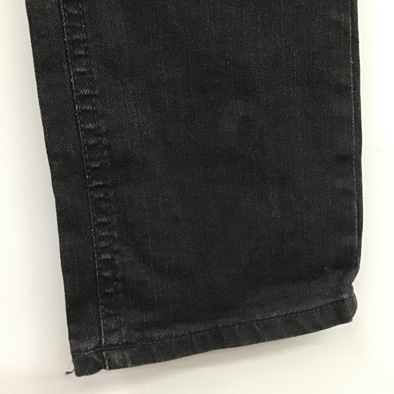 ヌーディージーンズ Nudie Jeans パンツ デニム、ジーンズ W30L32 30インチ 無地 黒 / ブラック /  メンズ USED 古着 中古 10105636