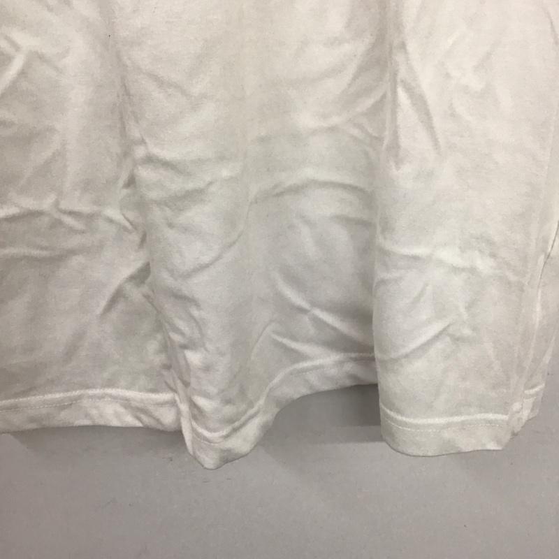 コロンビア Columbia Tシャツ 半袖 116 pu2055 半袖Tシャツ クルーネック ポケットTシャツ L ロゴ、文字 白 / ホワイト /  メンズ USED 古着 中古 10133354