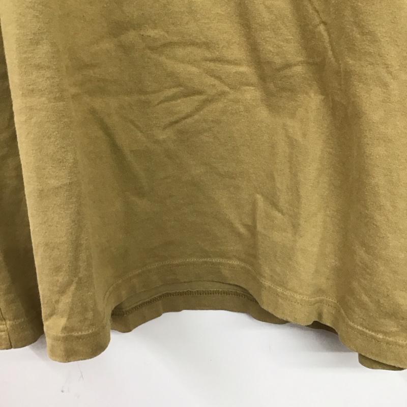 カーハート Carhartt ポロシャツ 半袖 半袖ポロシャツ カラーシャツ 半袖カットソー L ロゴ、文字 ベージュ / ベージュ /  メンズ USED 古着 中古 10150126