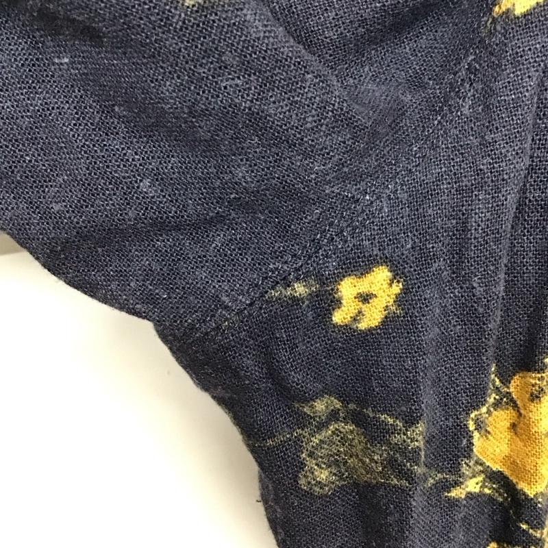 レプシィム LEPSIM パンツ スラックス L 総柄 紺 / ネイビー /  レディース USED 古着 中古 10131922
