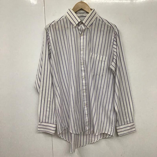 古着 USED シャツ、ブラウス 長袖 VAN HEUSEN ボタンダウンシャツ 90s ストライプ 白 / ホワイト /  メンズ USED 古着 中古 10130757