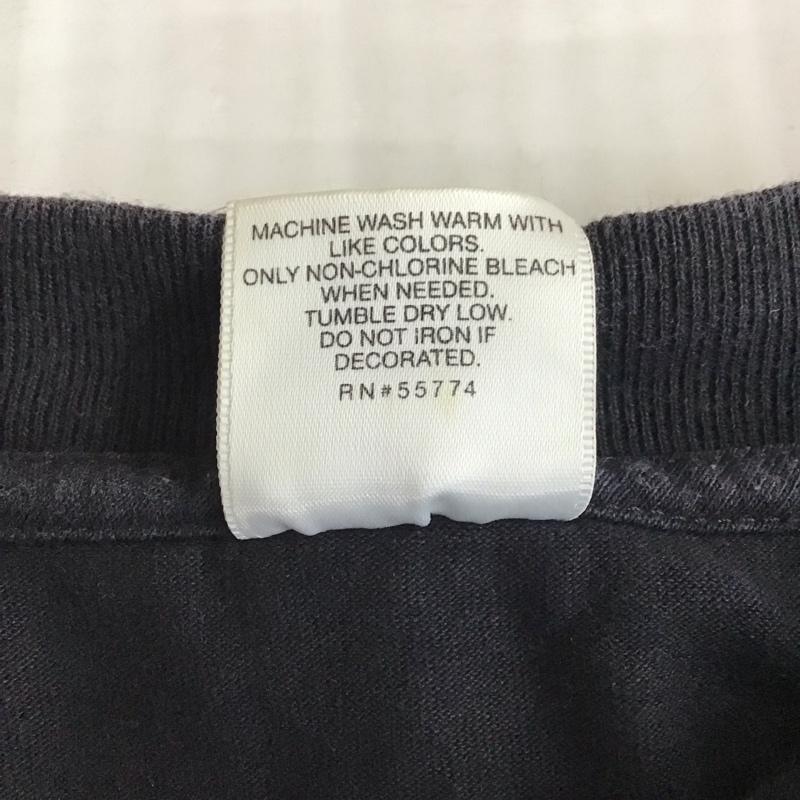 古着 USED Tシャツ 半袖 半袖カットソー プリントTシャツ クルーネックカットソー murina 90s XL プリント 黒 / ブラック /  メンズ USED 古着 中古 10116375