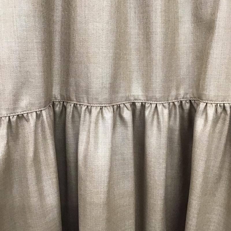 ミラオーウェン Mila Owen ワンピース ロングスカート 09WF0214062 長袖 1 無地 茶 / ブラウン /  レディース USED 古着 中古 10142270