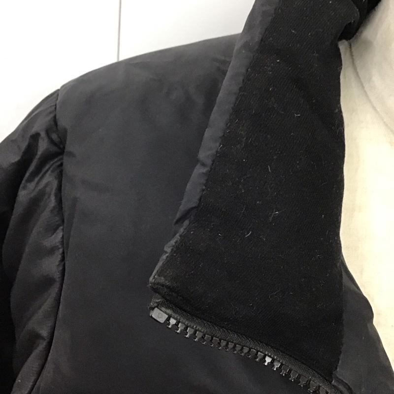 ザノースフェイス THE NORTH FACE ジャケット、上着 ジャンパー、ブルゾン ジップアップジャケット ジャンパー ダウンジャケット カジュアルジャケット アウター ロゴ、文字 黒 / ブラック /  メンズ USED 古着 中古 10122784