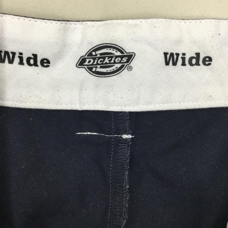 ディッキーズ Dickies パンツ ショートパンツ ショートパンツ ハーフパンツ カジュアルパンツ 32インチ ロゴ、文字 紺 / ネイビー /  メンズ USED 古着 中古 10120695