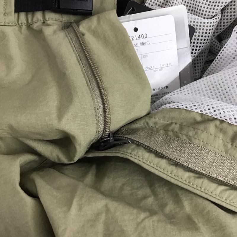 ヘリーハンセン HELLY HANSEN パンツ ショートパンツ ハーフパンツ ショートパンツ ナイロンパンツ M 無地 ベージュ / ベージュ /  メンズ USED 古着 中古 10133207