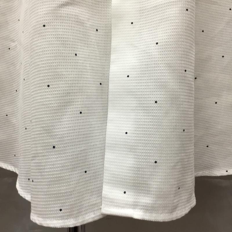 ザラ ZARA シャツ、ブラウス 長袖 長袖シャツ カラーシャツ プリントシャツ 長袖カットソー XL プリント 白 / ホワイト / X 黒 / ブラック /  メンズ USED 古着 中古 10115119