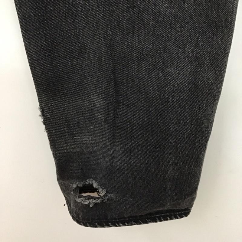 レッドテイル REDTAiL パンツ デニム、ジーンズ 34インチ 無地 黒 / ブラック /  メンズ USED 古着 中古 10109335