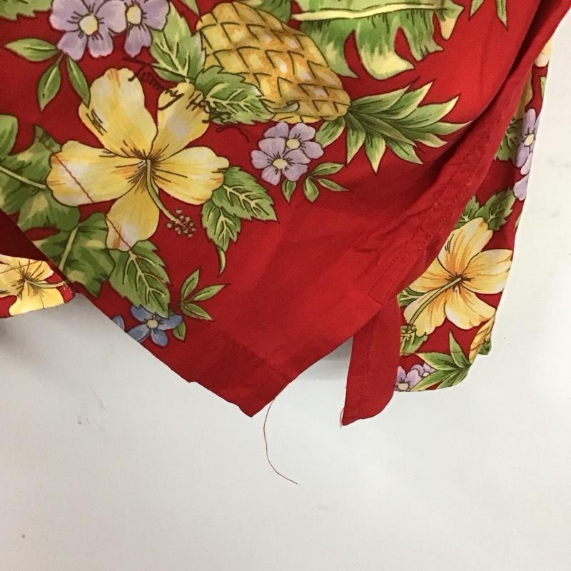 トミーヒルフィガー TOMMY HILFIGER シャツ、ブラウス 半袖 半袖シャツ プリントシャツ アロハシャツ L プリント マルチカラー / マルチカラー /  メンズ USED 古着 中古 10134077