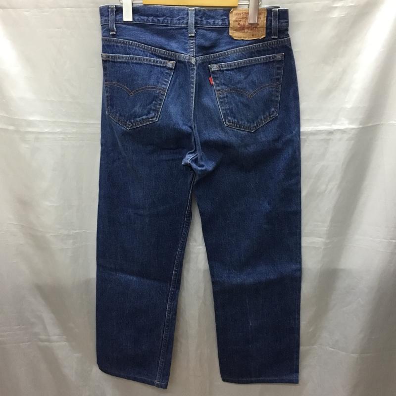 リーバイストラウスアンドコー Levi Strauss & co. パンツ デニム、ジーンズ デニムパンツ ストレートパンツ ワイドパンツ カジュアルパンツ 34インチ 無地 インディゴ / インディゴ /  メンズ USED 古着 中古 10115626