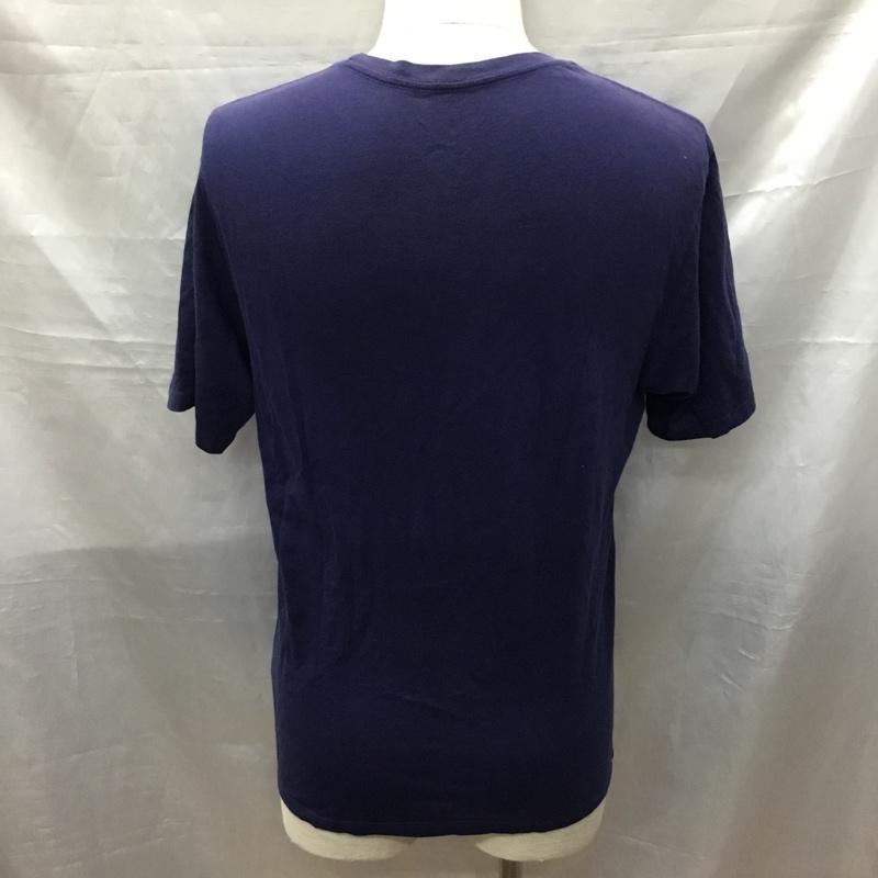 パタゴニア patagonia Tシャツ 半袖 38526SP20 オーガニックコットン XS ロゴ、文字 紺 / ネイビー /  メンズ USED 古着 中古 10117198