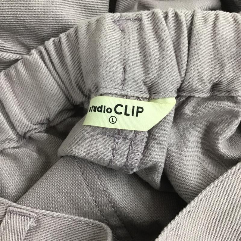 スタディオクリップ studio CLIP ボトムス ボトムス L 無地 紫 / パープル /  レディース USED 古着 中古 10106173
