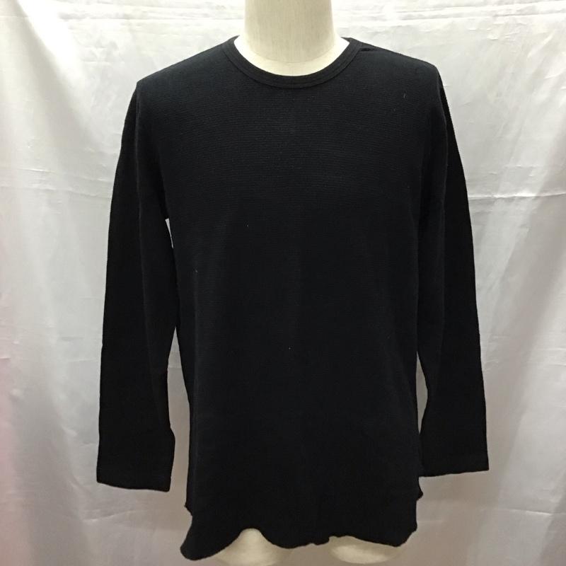 アデイインザライフ ユナイテッドアローズ A day in the life UNITED ARROWS カットソー 長袖 長袖カットソー クルーネックカットソー ロングスリーブカットソー プリントTシャツ M 無地 紺 / ネイビー /  メンズ USED 古着 中古 10116194