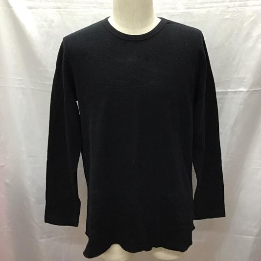 アデイインザライフ ユナイテッドアローズ A day in the life UNITED ARROWS カットソー 長袖 長袖カットソー クルーネックカットソー ロングスリーブカットソー プリントTシャツ M 無地 紺 / ネイビー /  メンズ USED 古着 中古 10116194