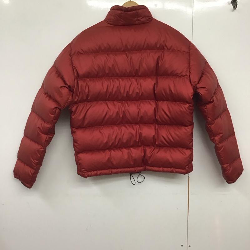 パタゴニア patagonia ジャケット、上着 ジャンパー、ブルゾン ジップアップジャケット ナイロンジャケット アウター ダウンジャケット M ロゴ、文字 赤 / レッド /  メンズ USED 古着 中古 10142362
