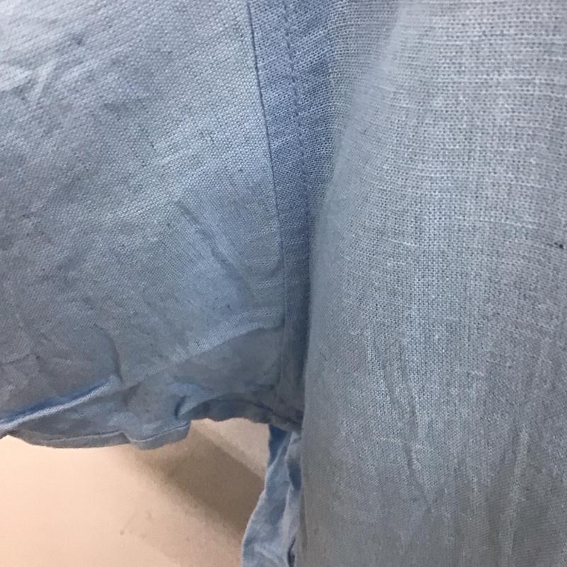 フリークスストア FREAK S STORE シャツ、ブラウス 半袖 M 無地 水色 / ライトブルー /  メンズ USED 古着 中古 10128315