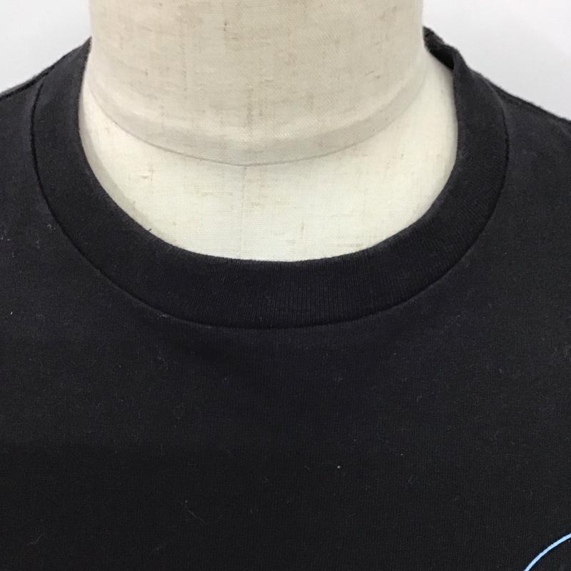サンタクルーズ SANTA CRUZ Tシャツ 半袖 半袖カットソー プリントTシャツ クルーネックカットソー M ロゴ、文字 黒 / ブラック /  メンズ USED 古着 中古 10123532