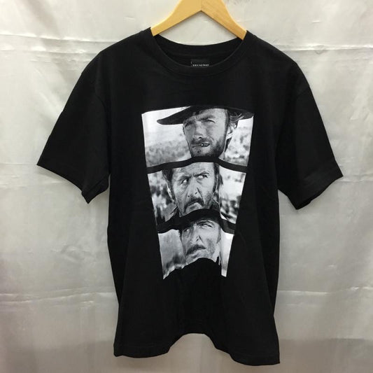 古着 USED Tシャツ 半袖 半袖カットソー プリントTシャツ クルーネックカットソー バンドTシャツ L プリント 黒 / ブラック /  メンズ USED 古着 中古 10108348