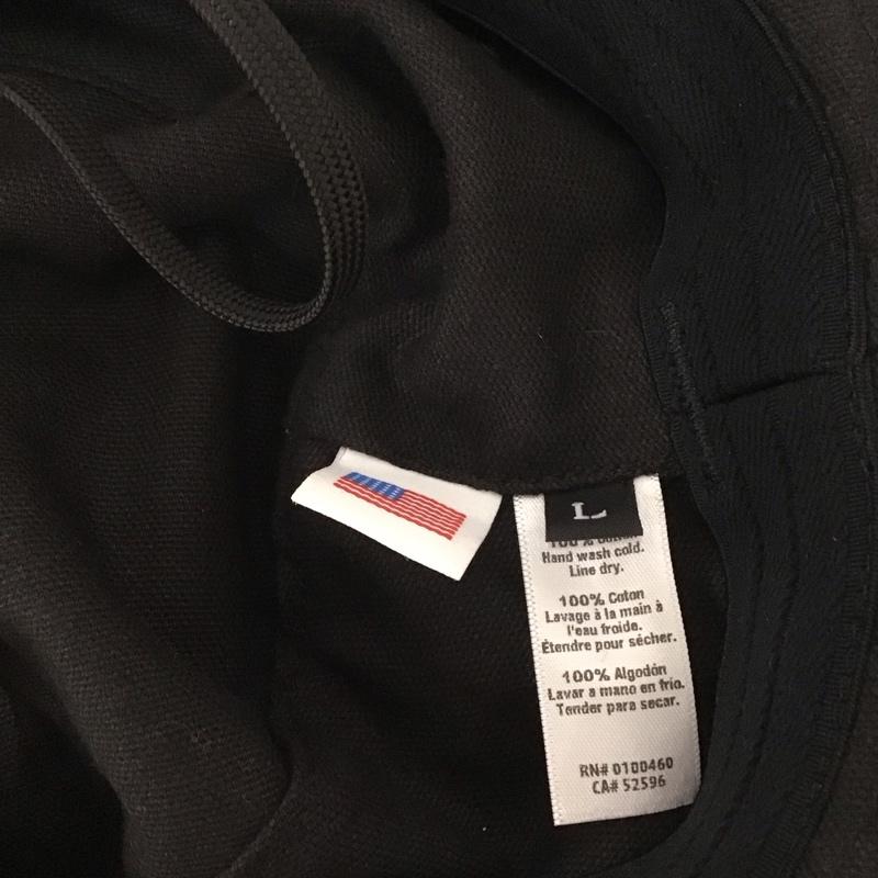 カブー KAVU 帽子 ハット ストラップバケットハット ロゴ、文字 黒 / ブラック /  メンズ USED 古着 中古 10132447