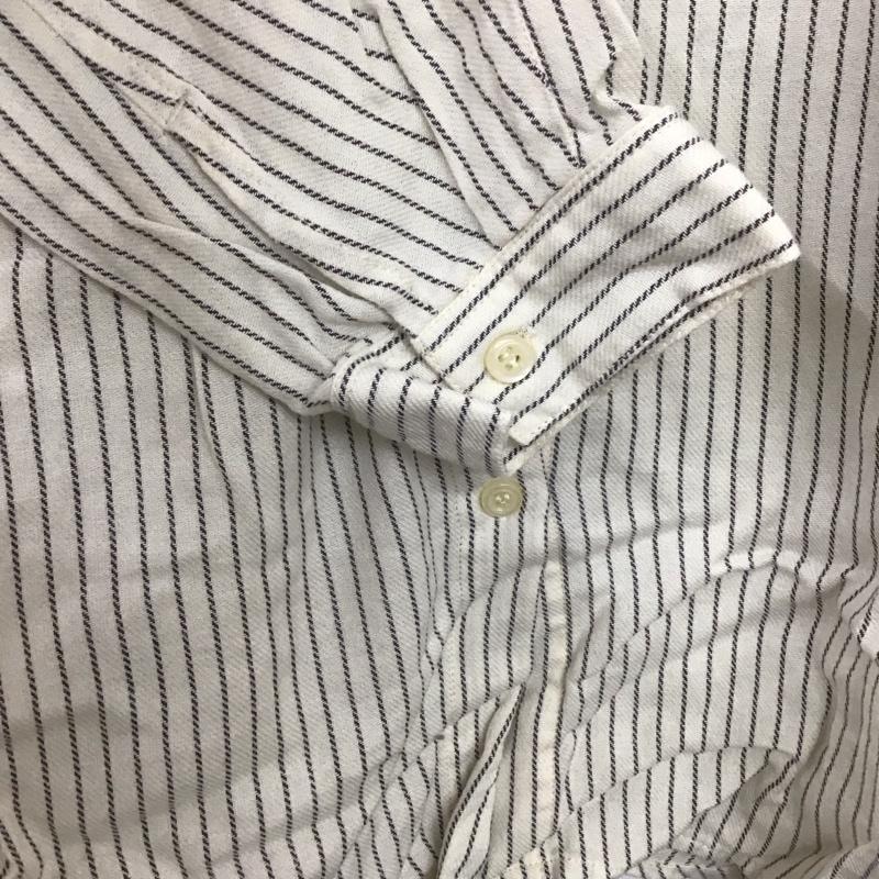 スタディオクリップ studio CLIP シャツ、ブラウス 長袖 M ストライプ マルチカラー / マルチカラー /  レディース USED 古着 中古 10139464