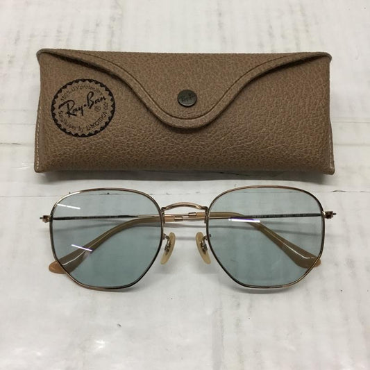 レイバン Ray-Ban めがね・サングラス サングラス RB3548-N 9131 0Y HEXAGONAL EVOLVE FLAT LENSES ロゴ、文字 金 / ゴールド /  メンズ USED 古着 中古 10111052