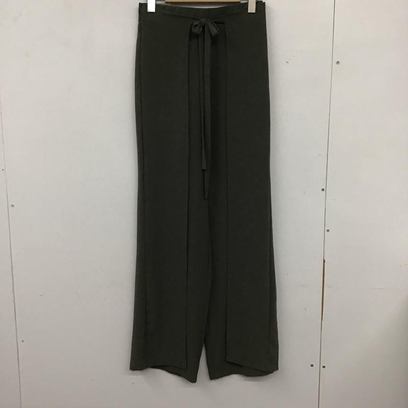 ザラ ZARA ボトムス ボトムス S 無地 カーキ / カーキ /  レディース USED 古着 中古 10136838