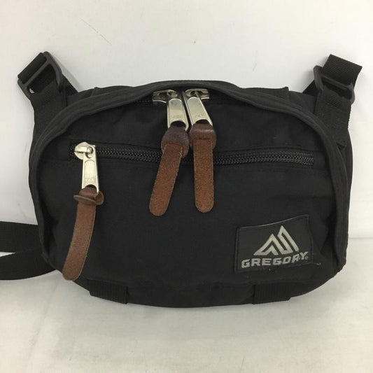 グレゴリー GREGORY ショルダーバッグ ショルダーバッグ ロゴ、文字 黒 / ブラック /  メンズ USED 古着 中古 10136699