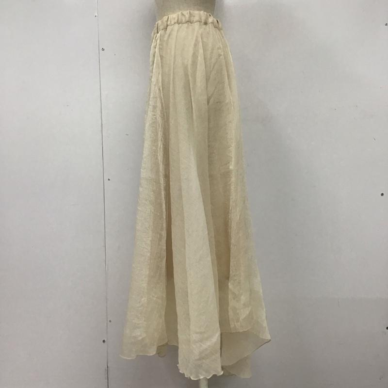ヘザー Heather スカート ロングスカート ロングスカート フレアスカート カジュアルスカート FREE 無地 ベージュ / ベージュ /  レディース USED 古着 中古 10110902