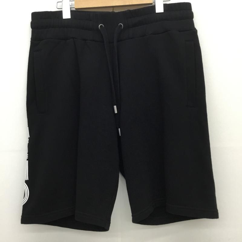 ケンゾー KENZO パンツ ショートパンツ スウェットパンツ L ロゴ、文字 黒 / ブラック /  メンズ USED 古着 中古 10113094