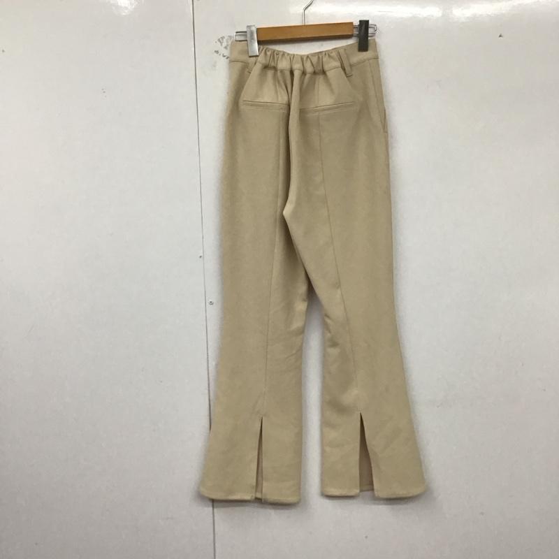 ビームス BEAMS パンツ ワークパンツ、ペインターパンツ ワークパンツ ワイドパンツ カジュアルパンツ ストレッチパンツ S 無地 ベージュ / ベージュ /  レディース USED 古着 中古 10128953